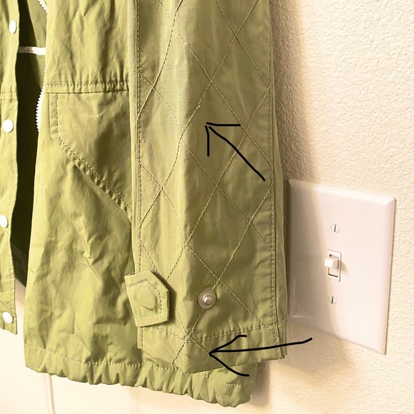 Topten10 Green Lightweight Hooded Jacket - Picture 5 of 5